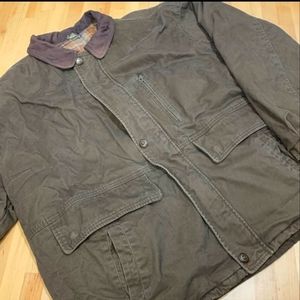 Brown Aberdeen Flannel Lined Jacket